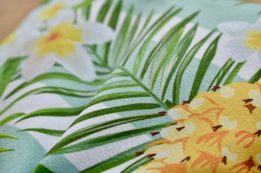Sending You Aloha aloha at home Microfiber towel - pineapple flower