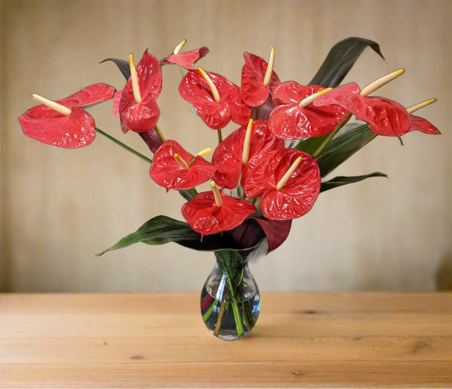 Sending You Aloha Flowers Tropical Flowers - Hawaiian Hearts Bouquet - Nation Wide Delivery Included