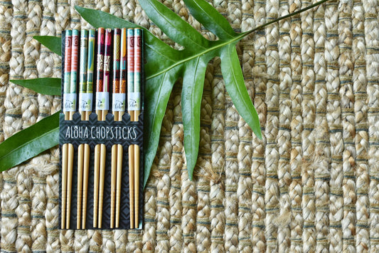 Sending You Aloha gift Chopsticks - Tiki