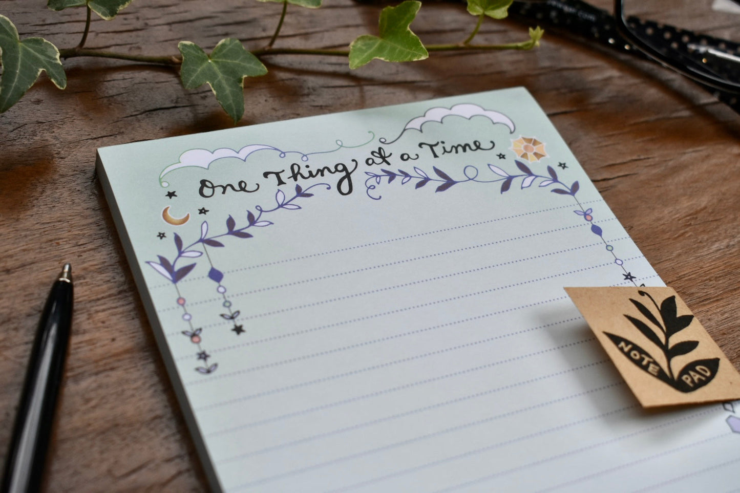 Sending You Aloha Gift Option Notepad - one thing at a time