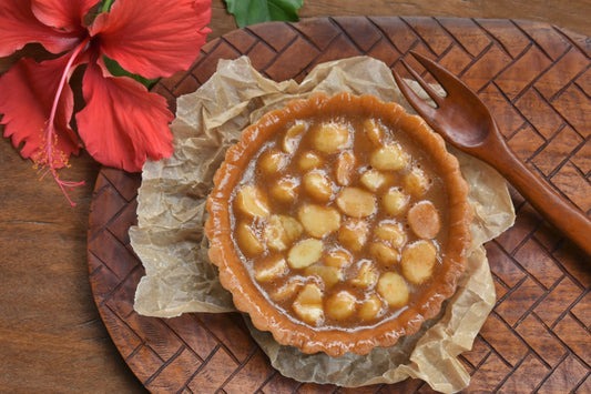 Sending You Aloha Honey Honey caramel macadamia nut pie 5oz