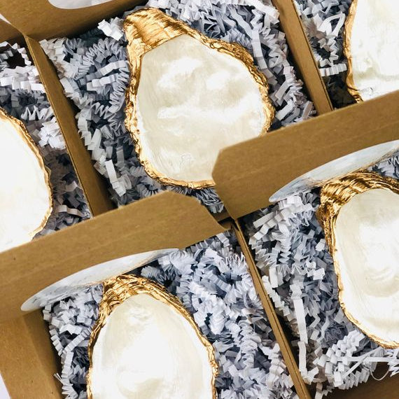 Sending You Aloha Pearl Oyster Shell dish