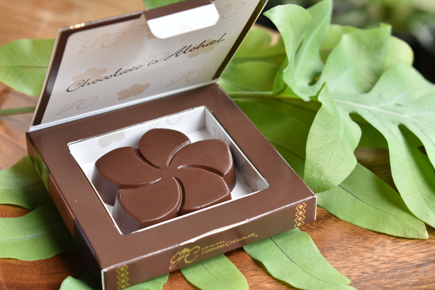 sendingyoualohahi Candy & Chocolate Milk Chocolate - Shaped Plumeria 1oz