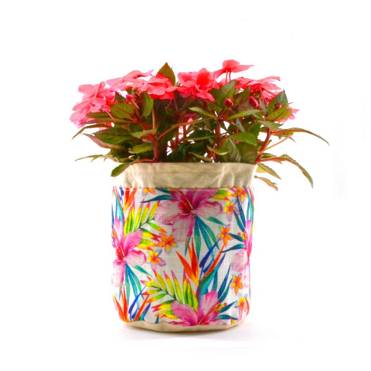 Sending You Aloha aloha at home Plant Pouch - Tropical Hibiscus