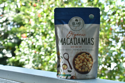 sendingyoualohahi Nuts & Seeds Macadamia nuts organic - with sea salt 8oz